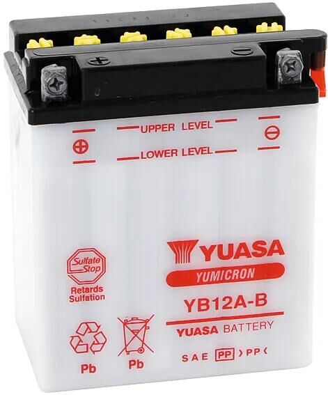 Batteria Yuasa YB12A-B standard senza SP