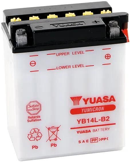 Batería Yuasa estándar YB14L-B2 sin SP