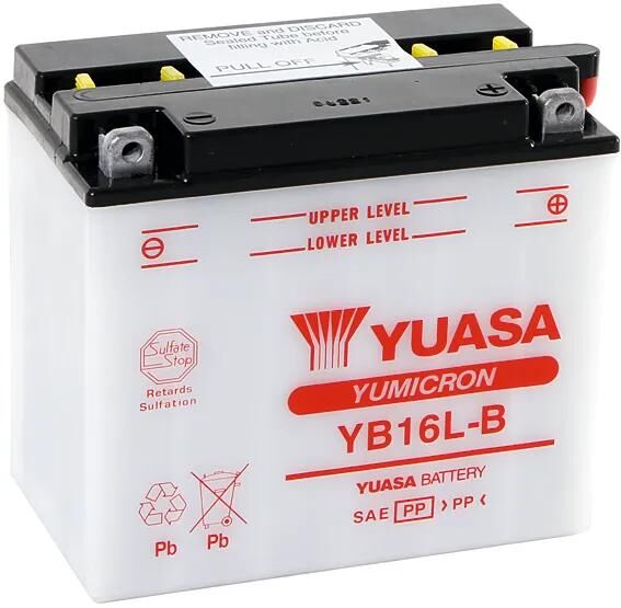 Batería Yuasa YB16L-B estándar sin SP