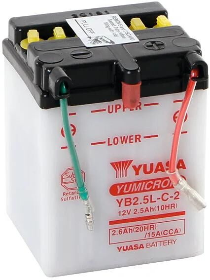 Batteria Yuasa YB2.5L-C2 standard senza SP