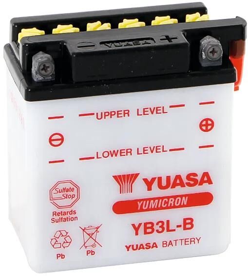 Batteria Yuasa standard YB3L-B senza SP