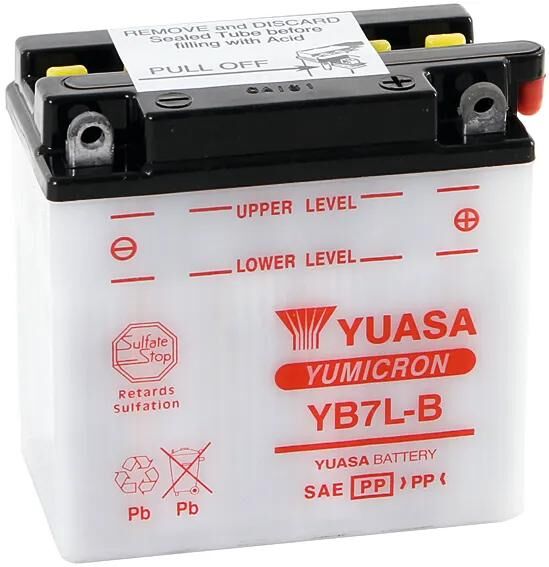 Batteria Yuasa Standard YB7L-B senza SP
