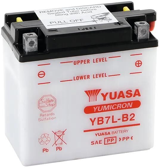 Batteria Yuasa YB7L-B2 Standard senza SP