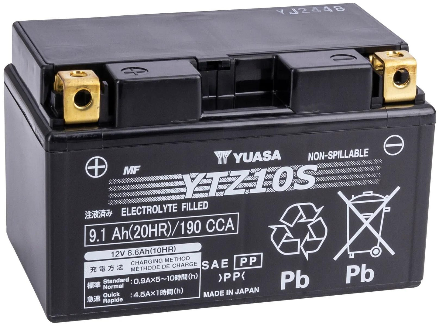 Batteria Yuasa YTZ10S.