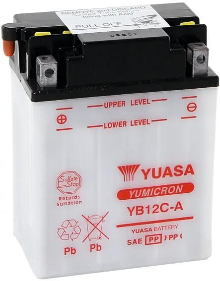Batteria Yuasa YB12C-A Standard senza SP
