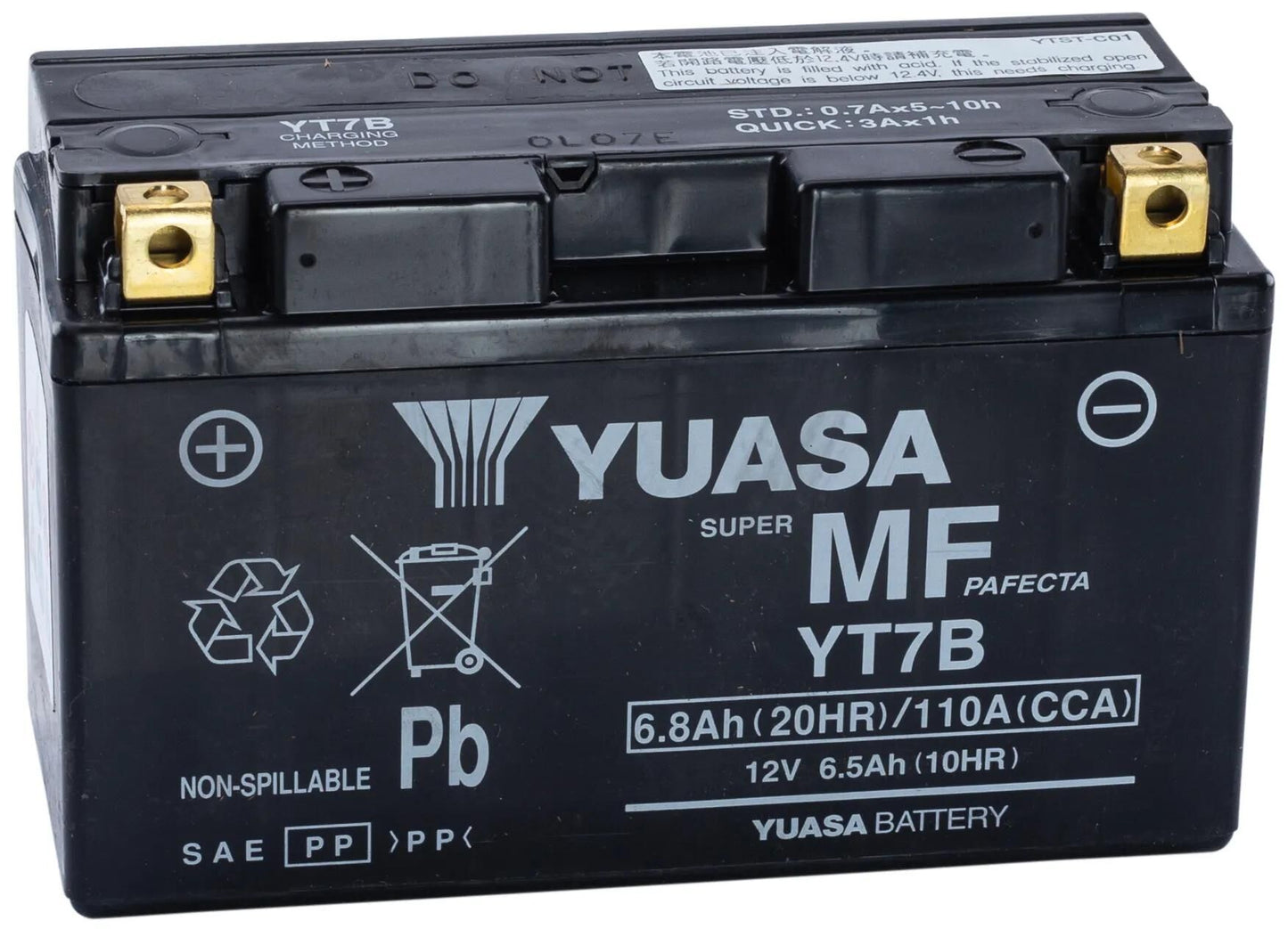 Batteria Yuasa yt7b AGM