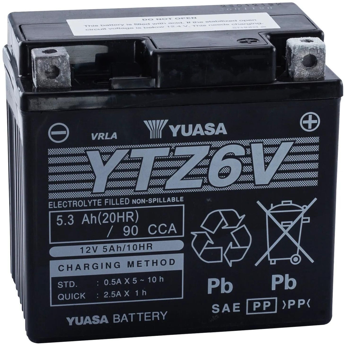 Batteria Yuasa ytz6v batteria ytz6v agm