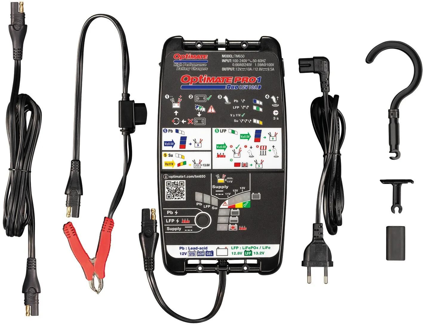 Caricatore della batteria Tecma