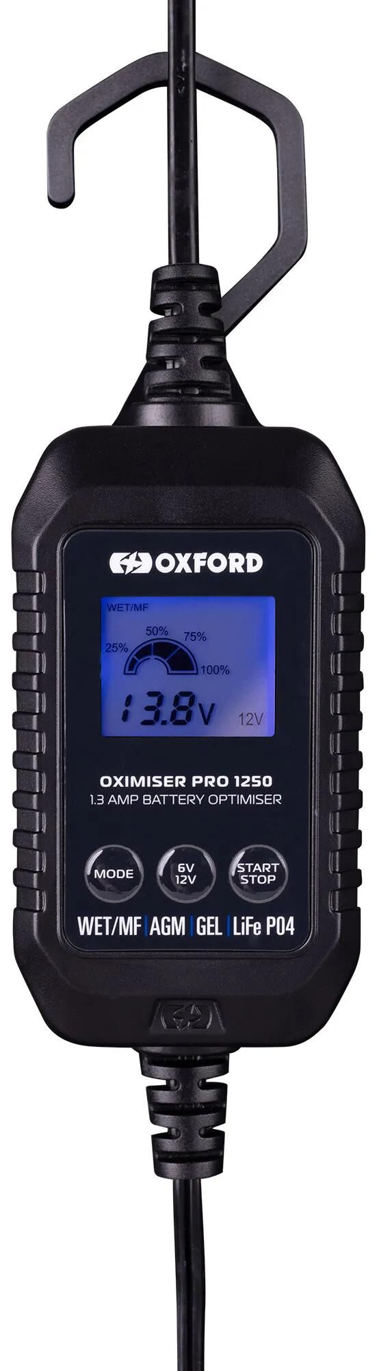 Caricatore della batteria Oxford Oximizer Pro 1250