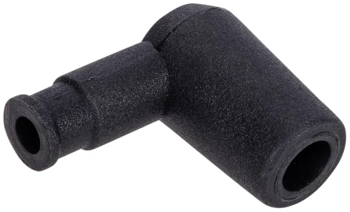 Spina candela Ariete silicone nero 5pz