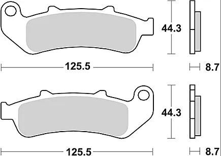 TRW Brake Totas MCB 658