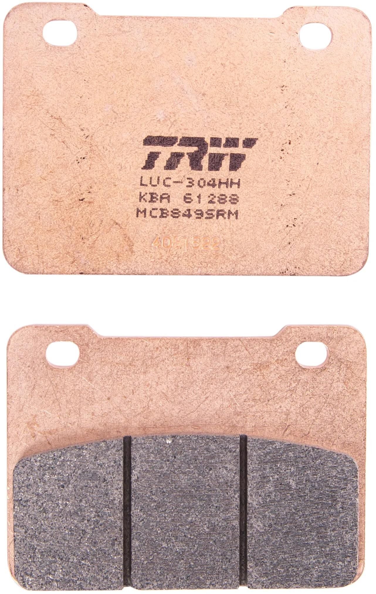 Trw Brake Pad MCB 849 SRM Sinterato Metal