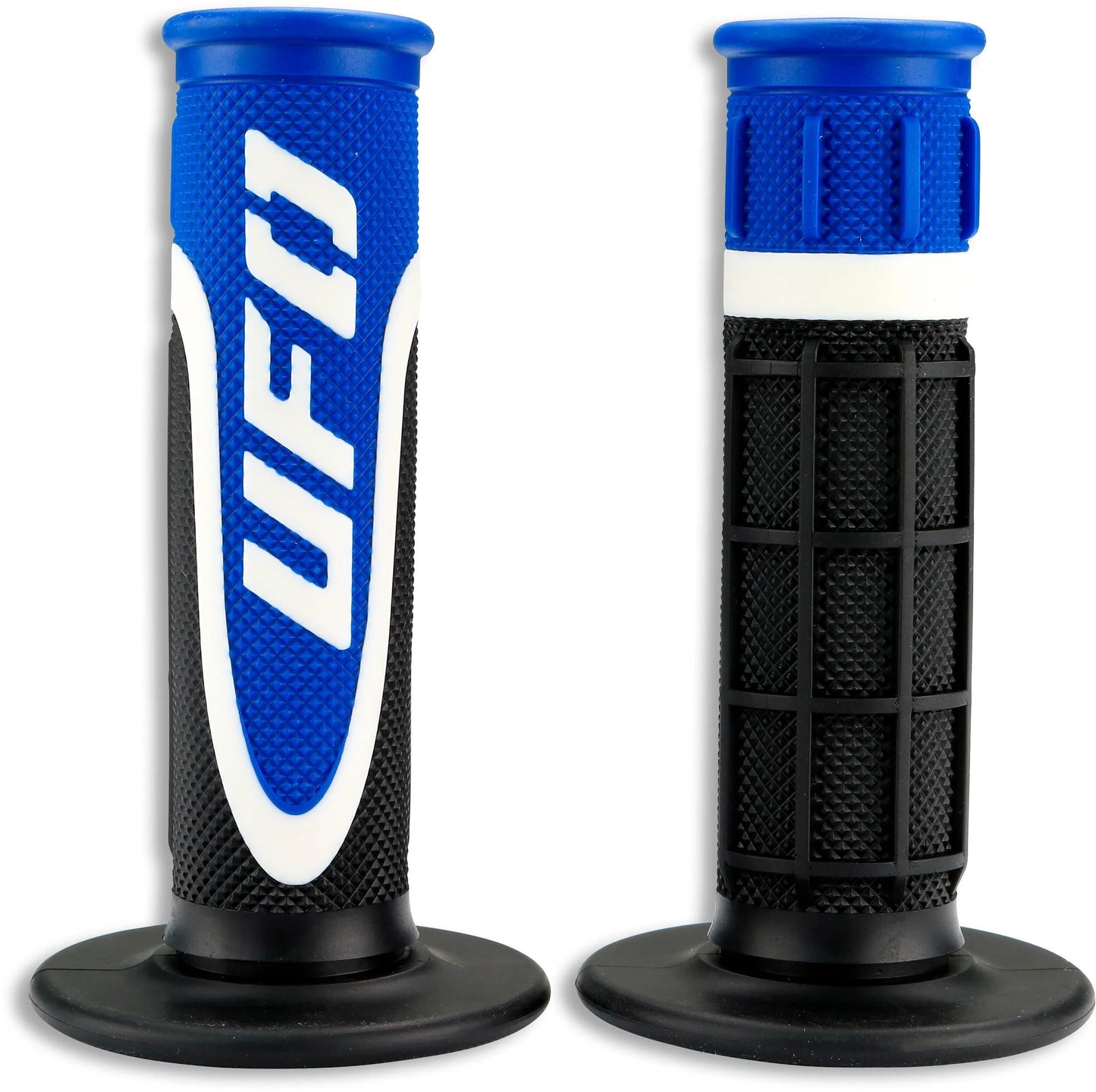 Ufo plast griffgummi axiom rubber grip pair ufo black white blue