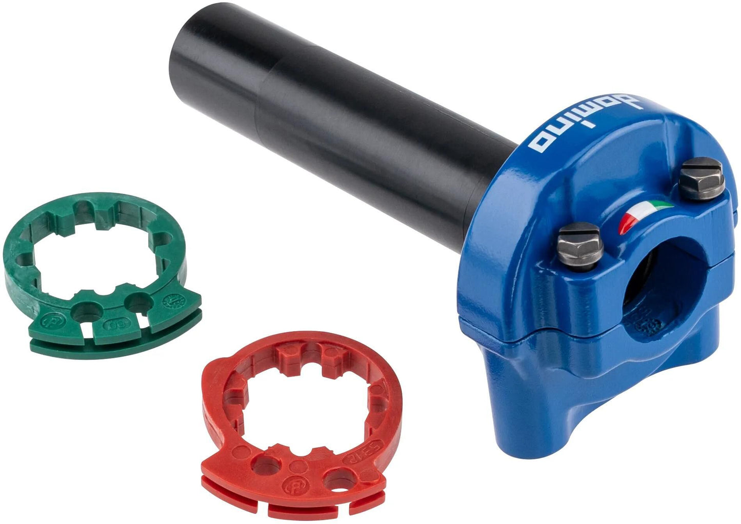 Domino manopola acceleratore xm2 manopole acceleratore in alluminio blu 2 tiri xm2