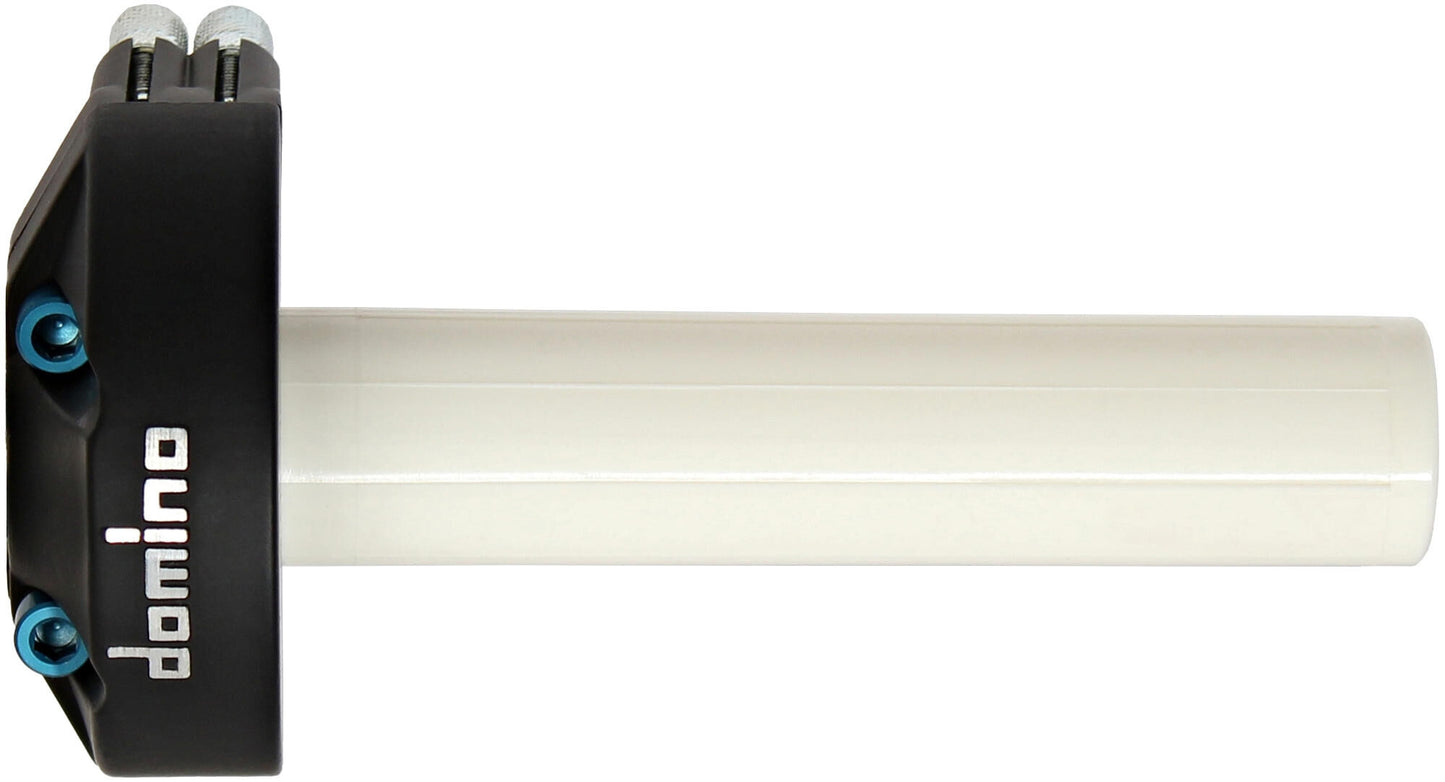 Accesorio de agarre giratorio del acelerador Domino puños del acelerador de carreras alu sw 2-pull,racing