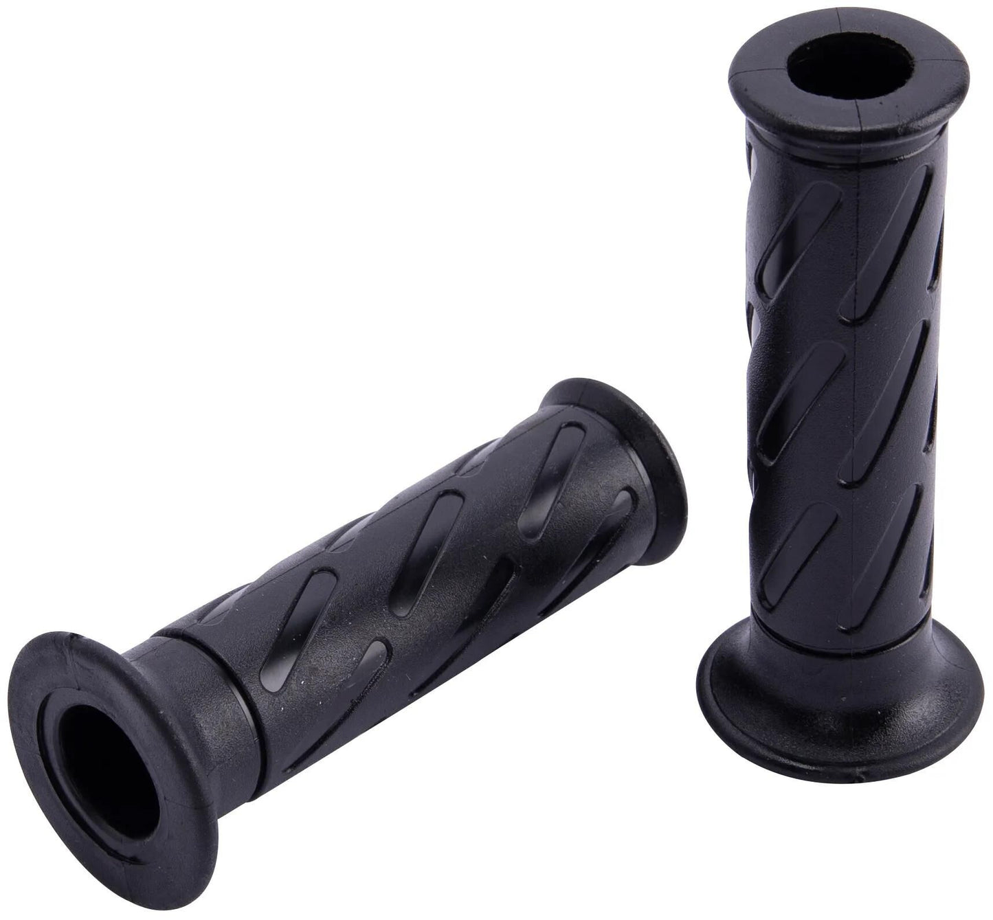 Domino rubber handvat rubber grip 1152 bw li.124mm re.118mm