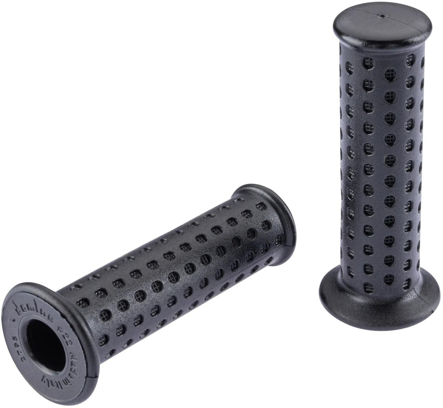 Domino rubber handvat piaggio style rubber grip 3040 sw 121mm closed 22mm l r