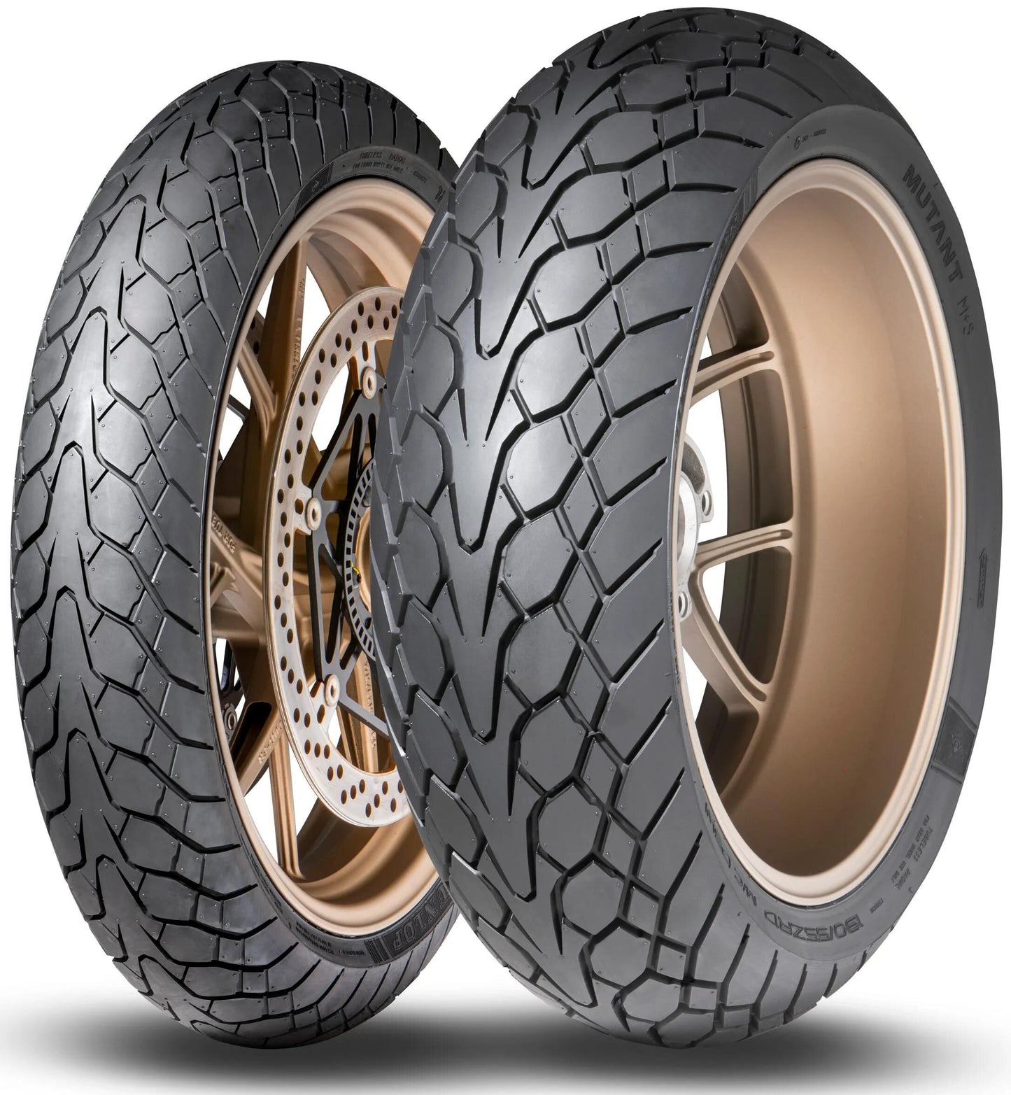 Mutante pneumatico per mutanti pneumatici Dunlop 120 70ZR19 60W Tl M+S FR.
