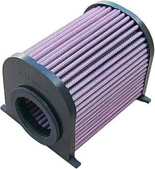 Dna vervangbaar luchtfilter replac. air filter black