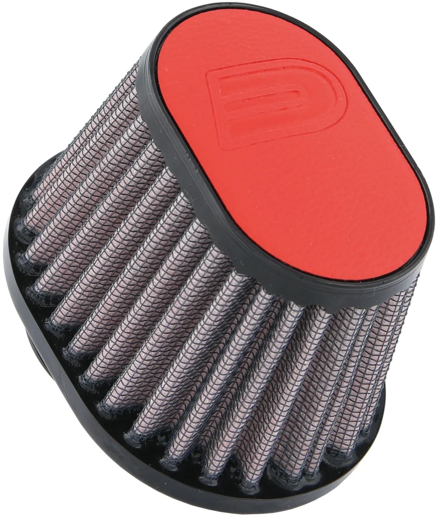Dna sport luchtfilter leather top sport air filter 100 x 75mm red