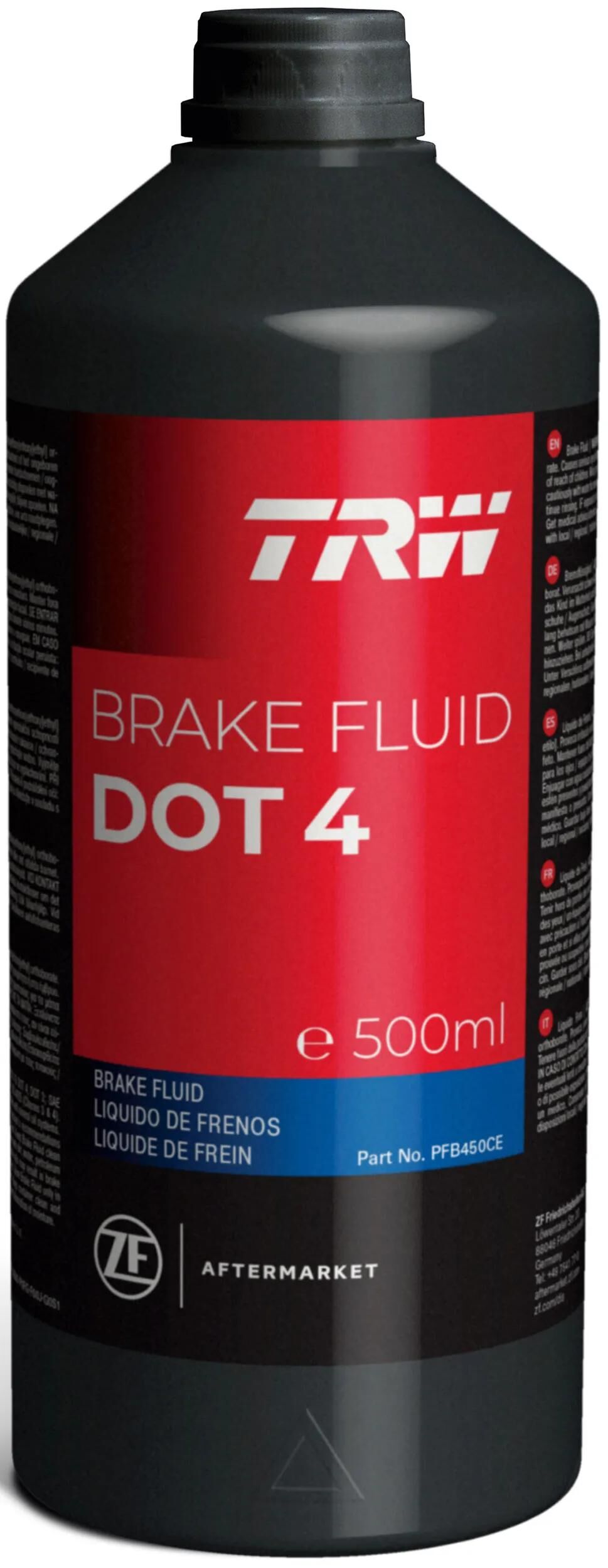 Fluido freno TRW. dot4 500 ml