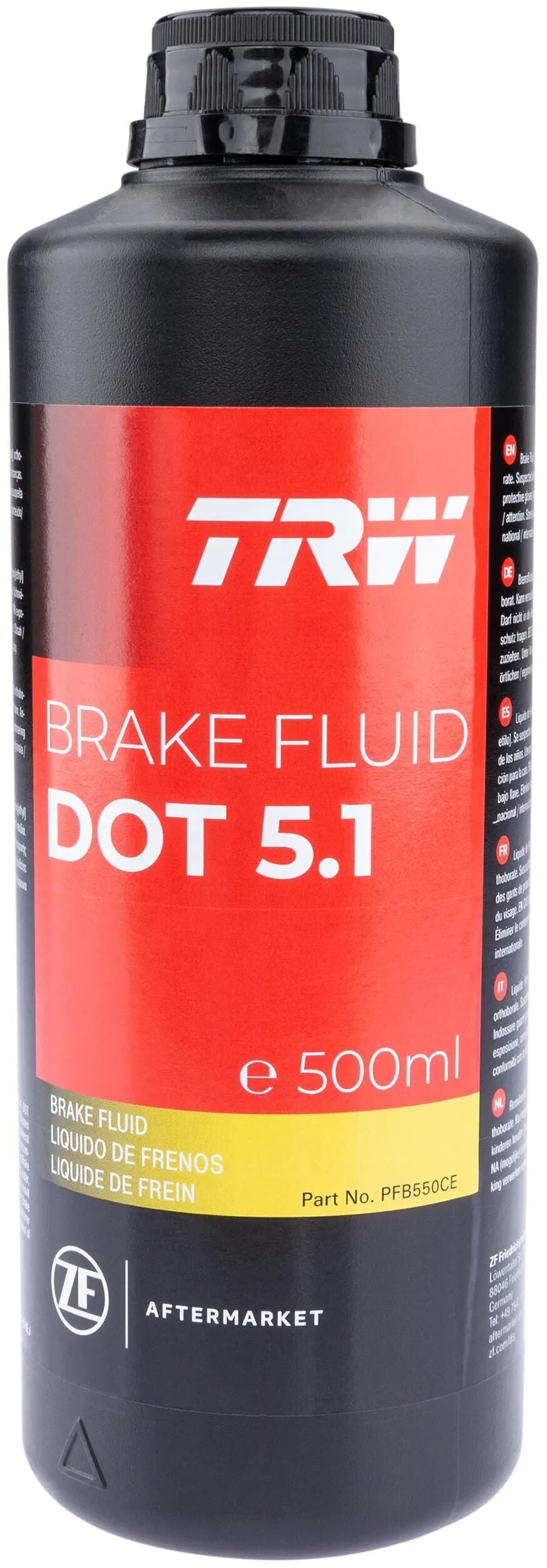 Fluido freno TRW. dot5.1 500 ml
