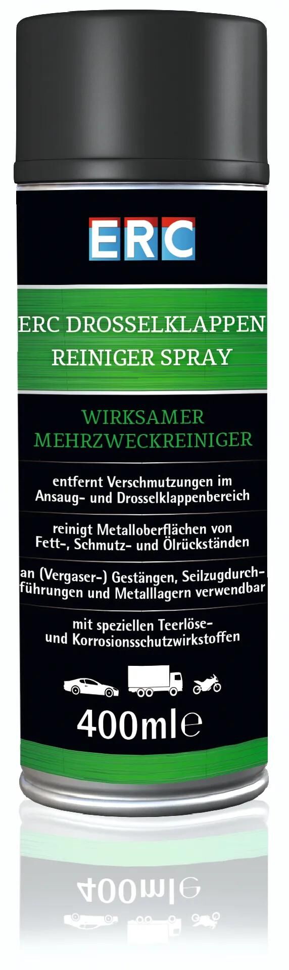 Limpiador de válvula de acelerador ERC 400 ml