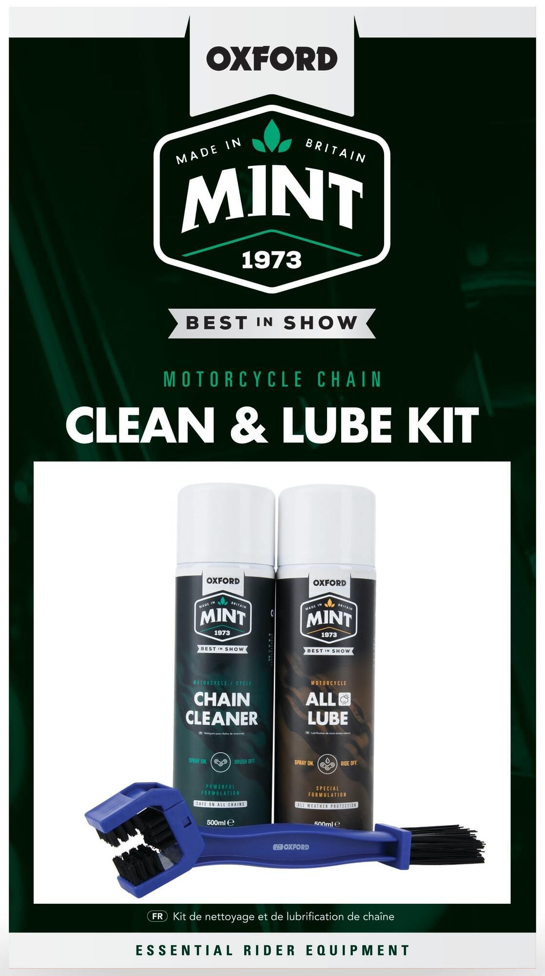 Set di cure a catena di menta oxford