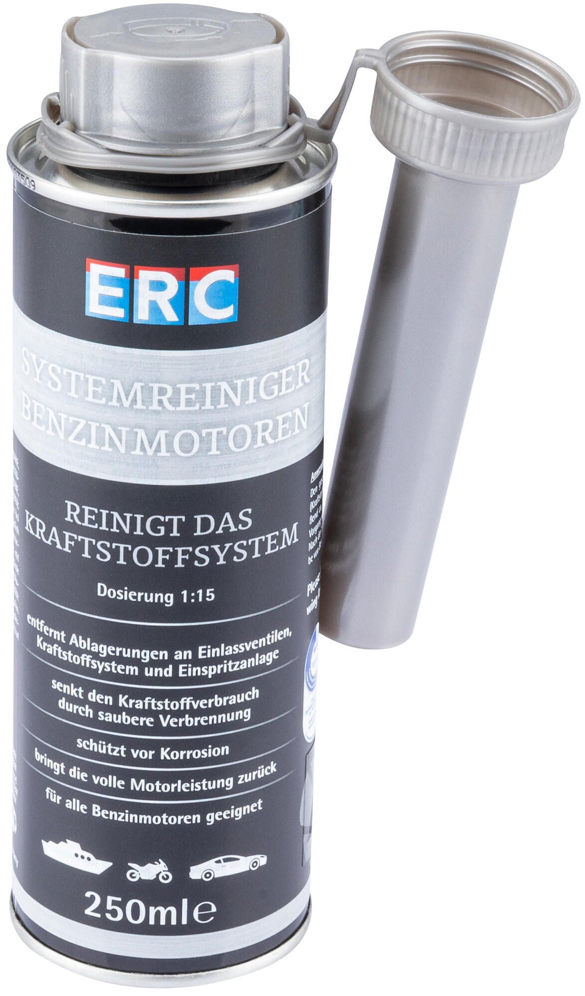 Limpiador del sistema ERC f. Motores de gasolina 250 m
