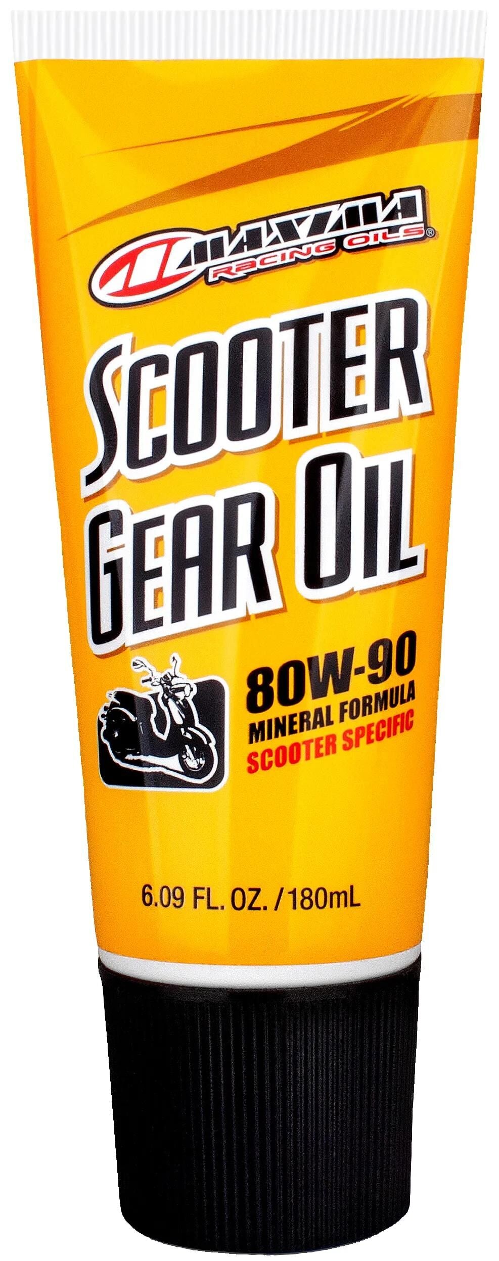 Aceites de carreras Maxima Aceite de engranaje 80W-90 Maxima 180 ml de aceite de engranaje de scooter
