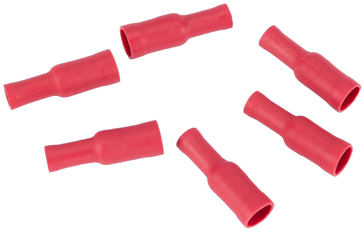 Spahn ronde plug huls round socket insulated red 100pcs.