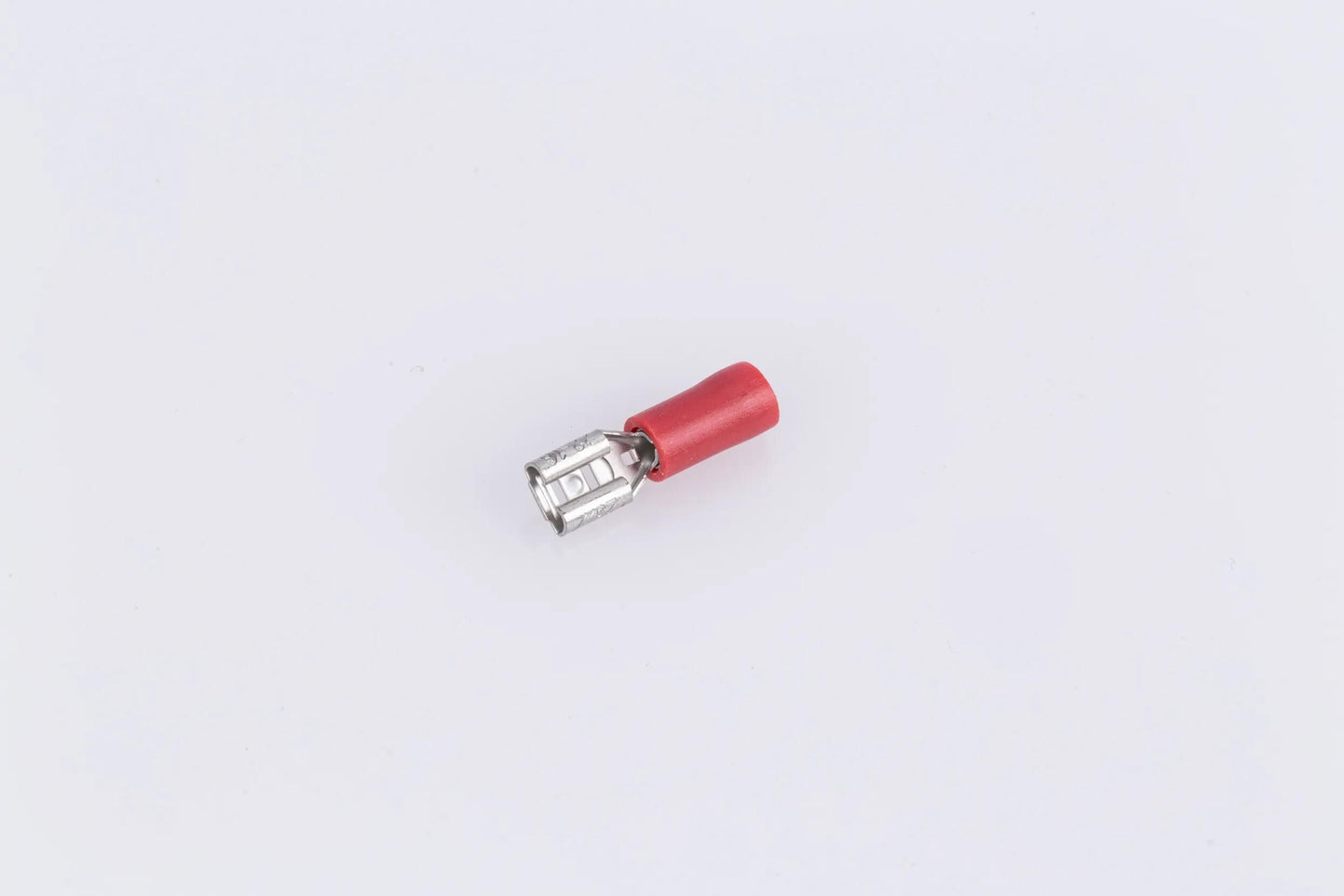 Spahn banana plug manguito enchufable plano aislado rojo 100ud.