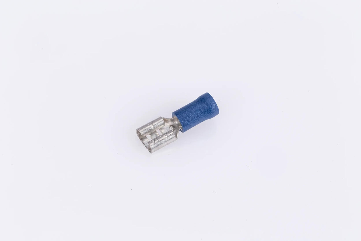 Spahn banana plug funda enchufable plana aislada azul 100ud.
