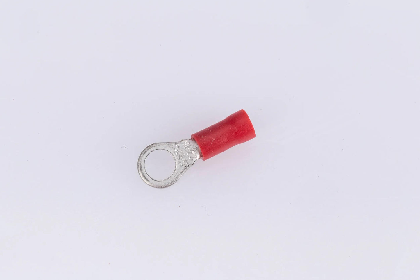 Terminal de anillo de cable de anillo Spahn aislado rojo 100 piezas.