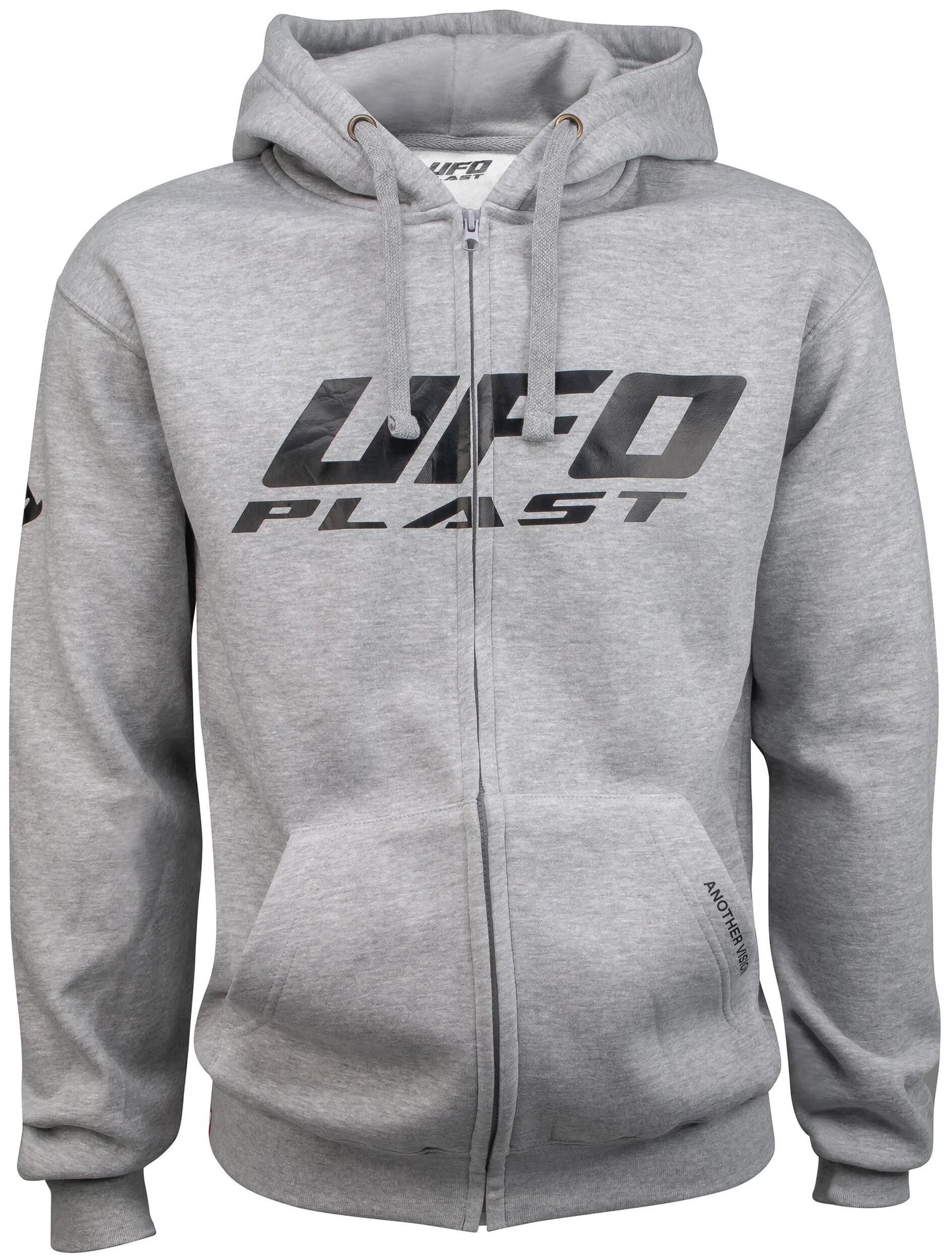 Ufo plast jacke hoodie sweatshirt ufo grey gr. m