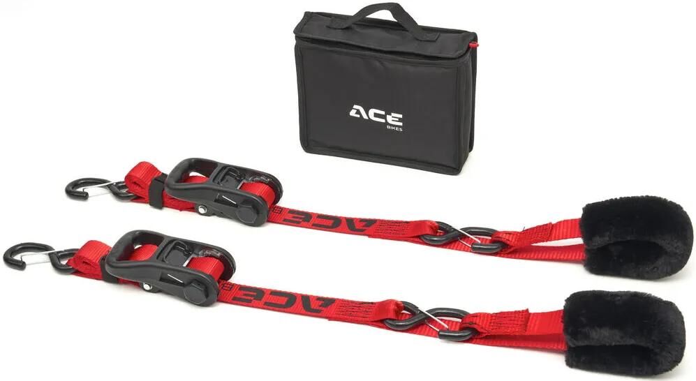 Acebikes ace bikes ratchet premium deluxe juego de correas tensoras juego de correas de amarre acebike ratchet premium deluxe