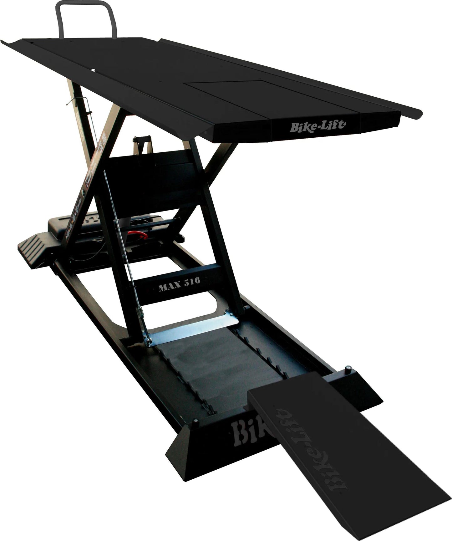 Bike-lift piattaforma elevatrice bike-lif max 516 cancello nero ed.