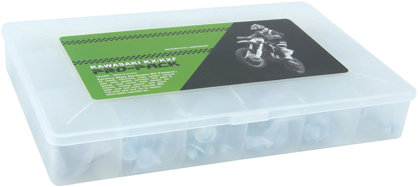 Set di bulloni Spec-x assortimento di viti fuoristrada per moto 154 pezzi