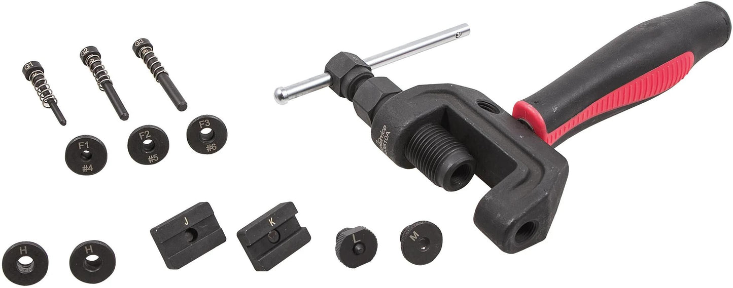 Bikeservice kettentrenn- und nietwerkzeugsatz eco montgwrkzstz chain bst 13tlg
