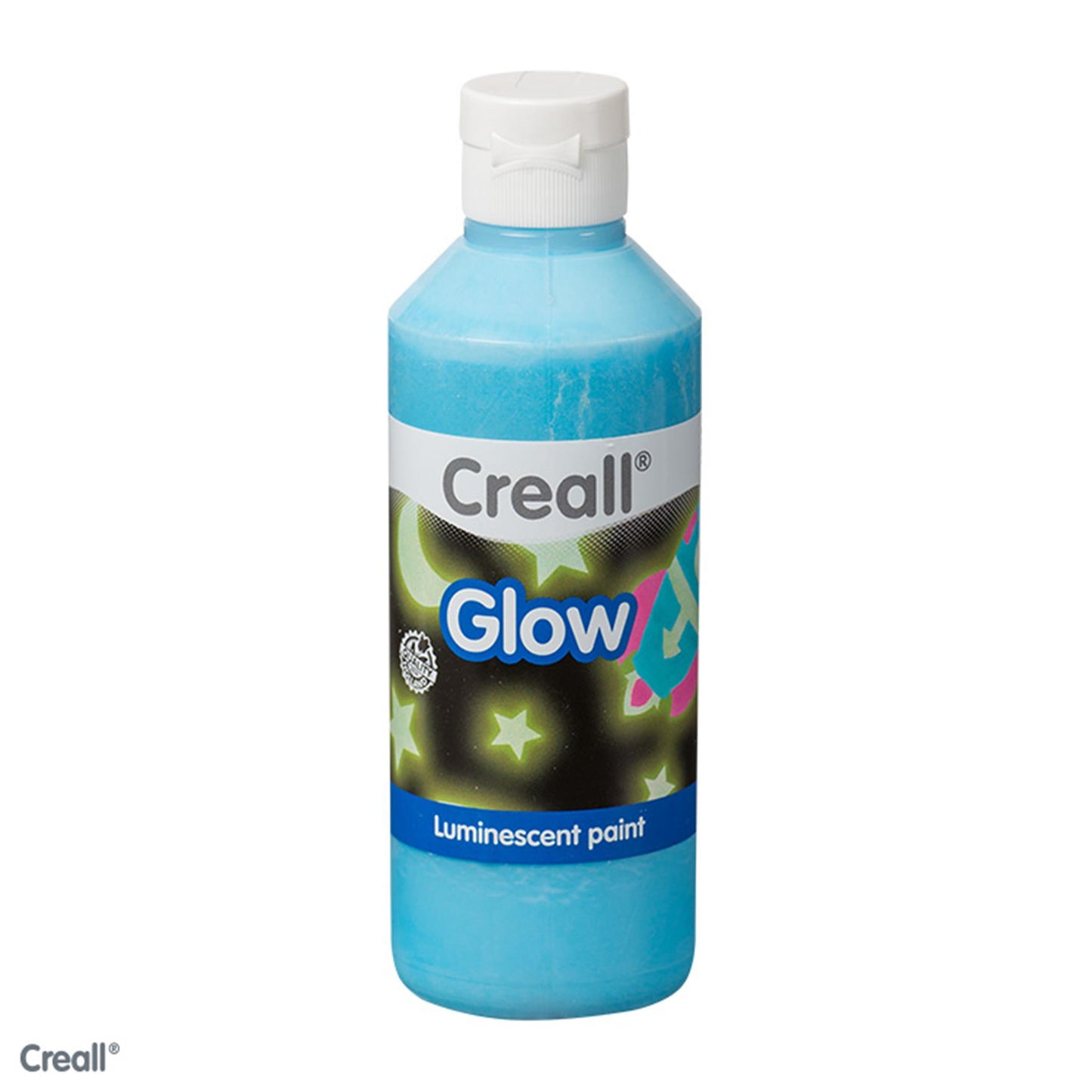 CREALL GLOW EN LA PINTURA DARK AZUL, 250 ml