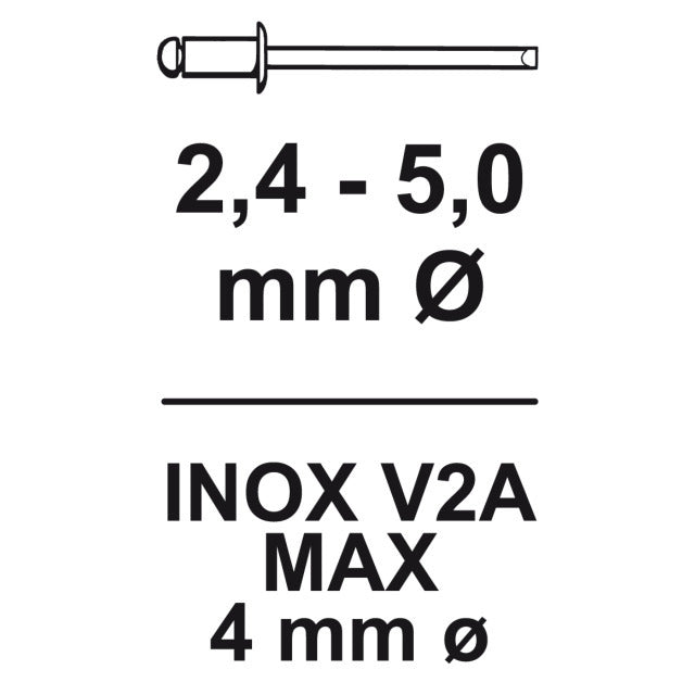 Pinza per rivetti Connex 260mm