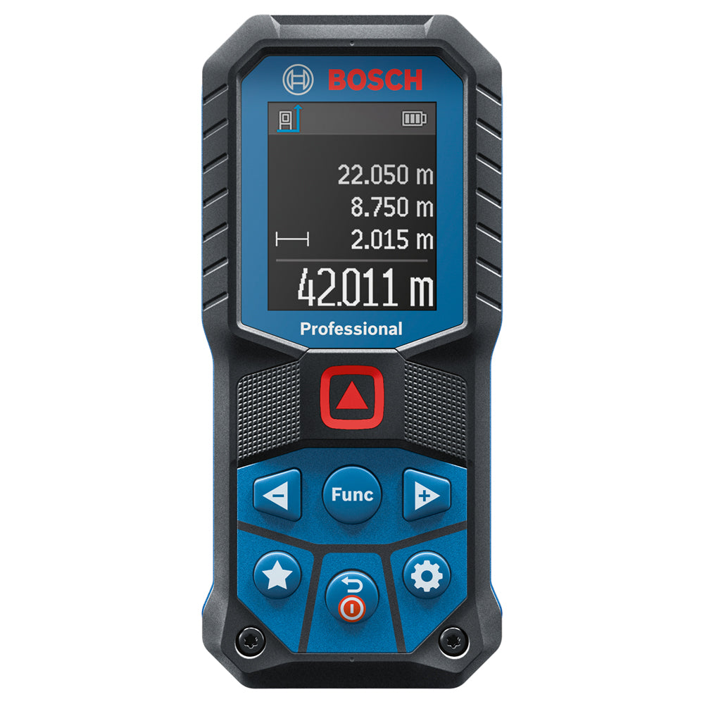 Bosch azul glm 50-22 | telémetro láser profesional | 2 pilas LR6 de 1,5 V (AA) | ip65 - 0601072s00