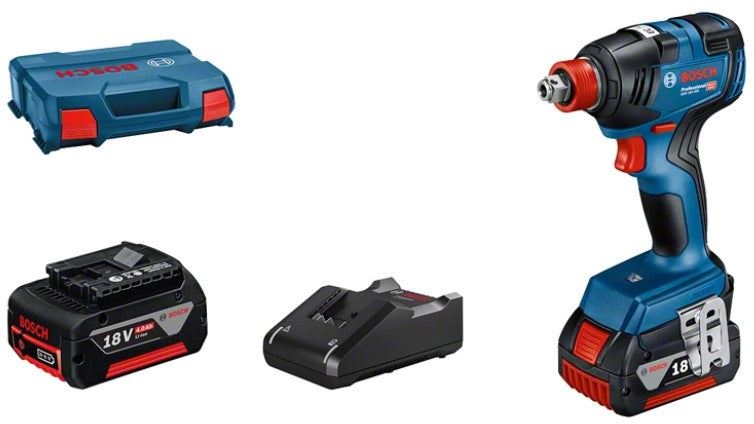 Avvitatore a percussione a batteria Bosch 1 2 gdx18v-200