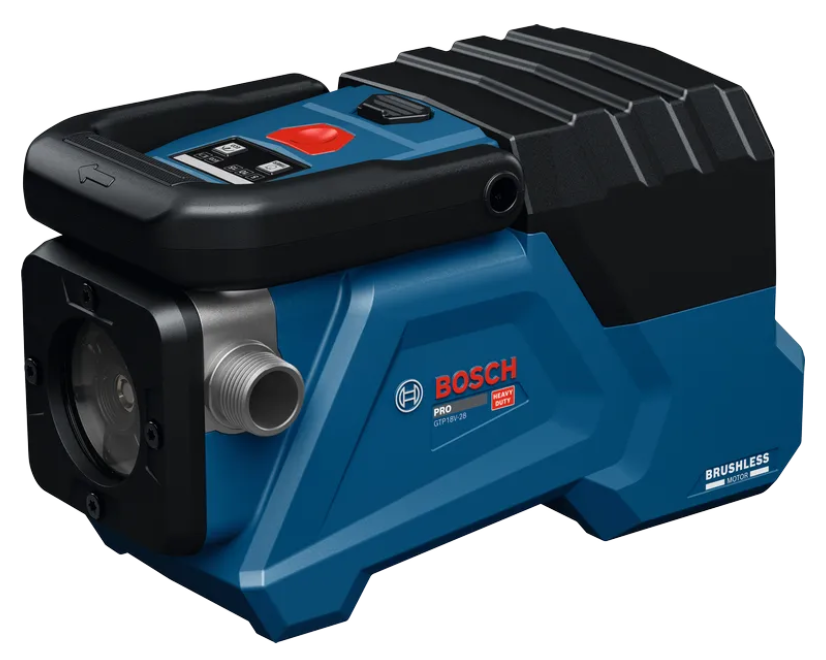 Bomba de transferencia de batería profesional Bosch blue gtp 18v-28 | sin baterías ni cargador - 06019r6000
