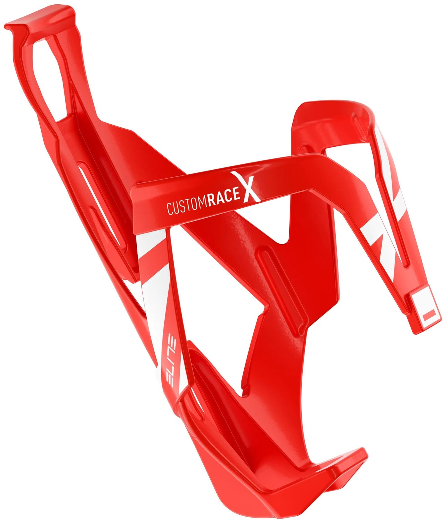 Elite trinkflaschenhalter custom race plus flaschenh.cust.race red gloss white graphic
