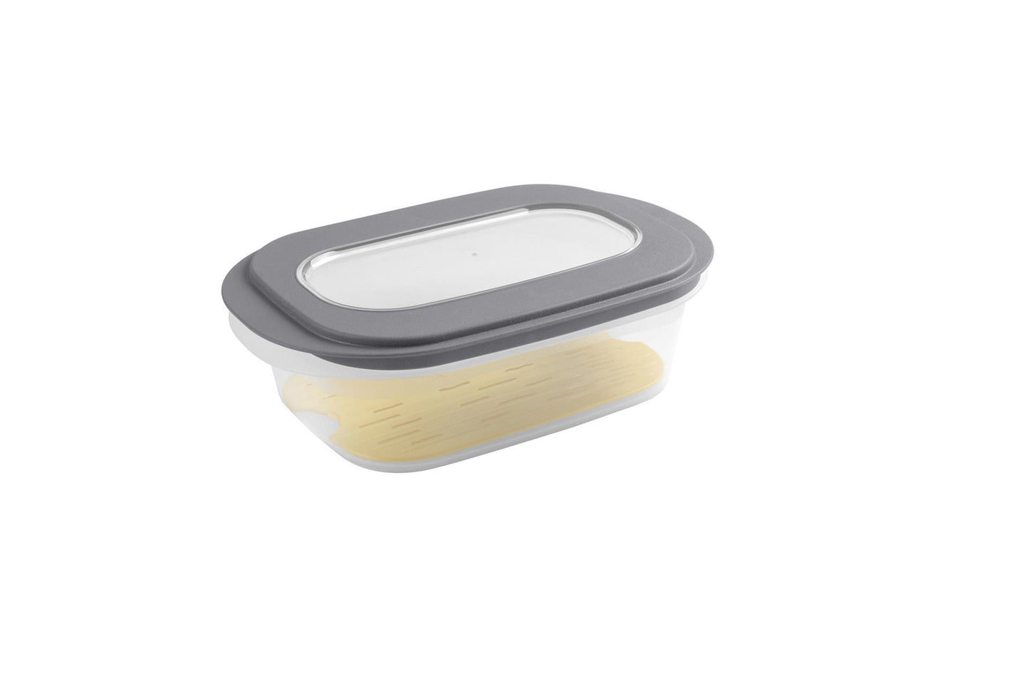 Caja de queso Sigma con bandeja gris