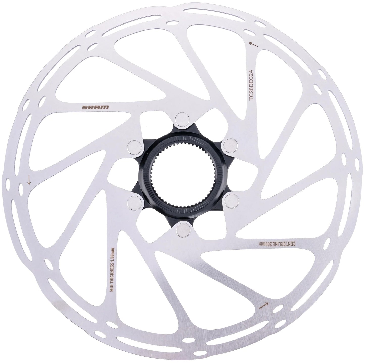 SRAM Rotor Centerline 200mm con blocco