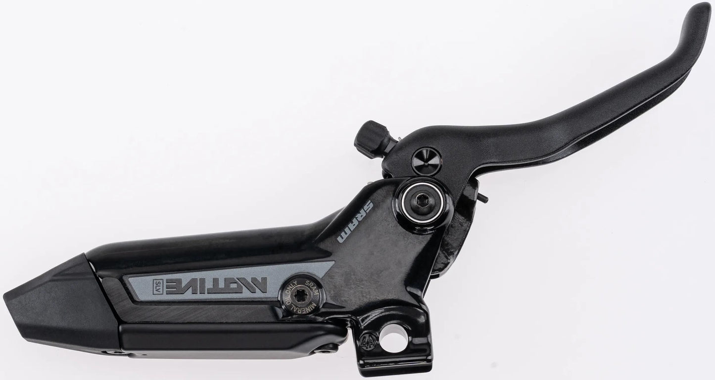 Leva del freno SRAM Cpl. F. Motivi argento a1 nero