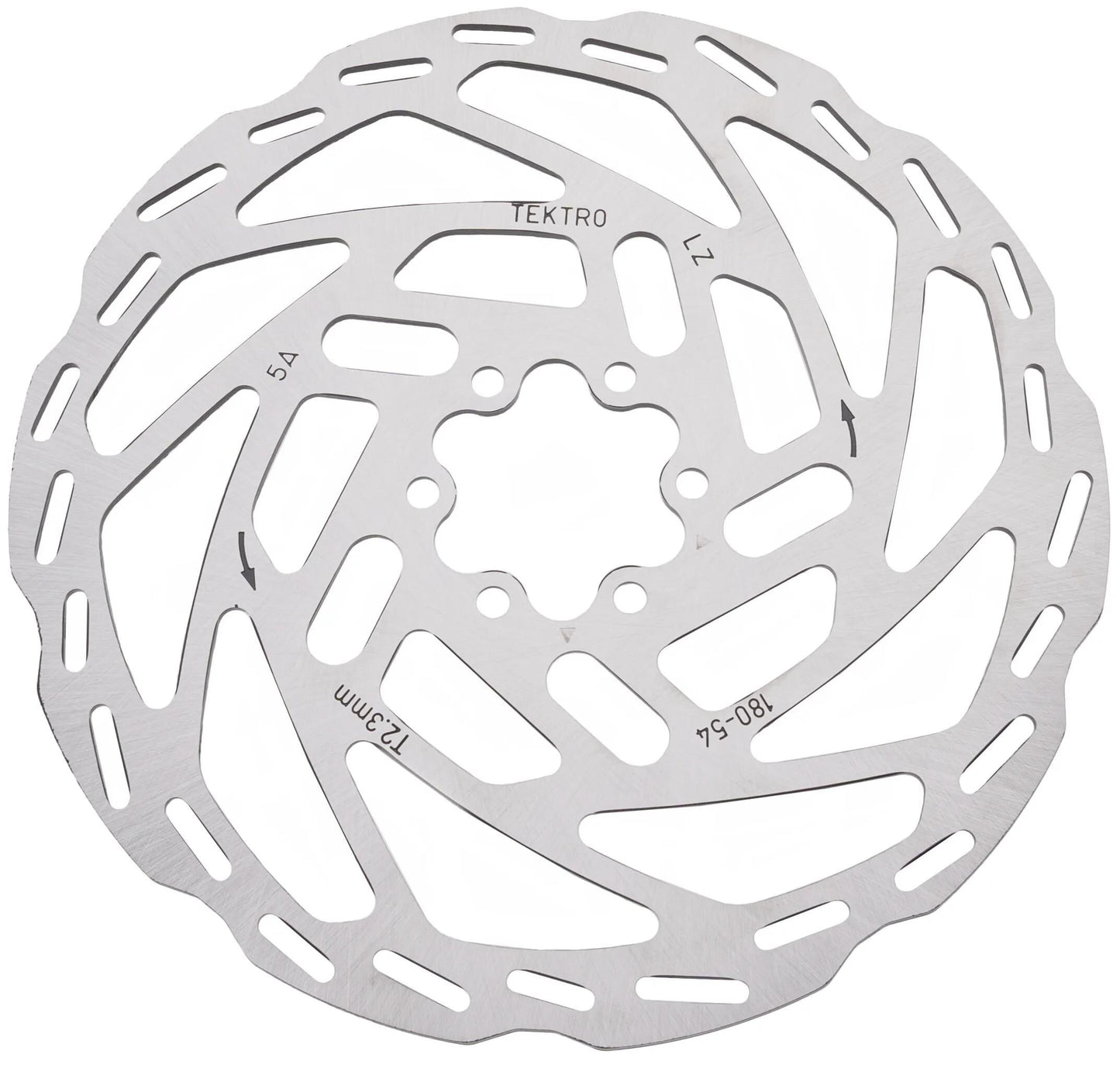 Rotore freno a disco tektro TR180-54 Ø180x2,3 mm, argento