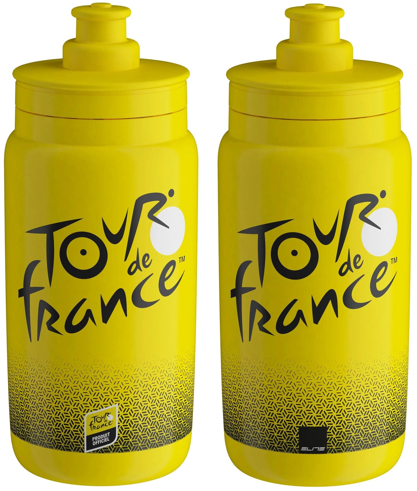 Botella de agua Elite Fly Tour de Francia Trinkfl. volar tour de francia amarillo 550ml